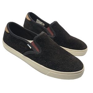 Toms Suede Slip On Loafers Womens Brown